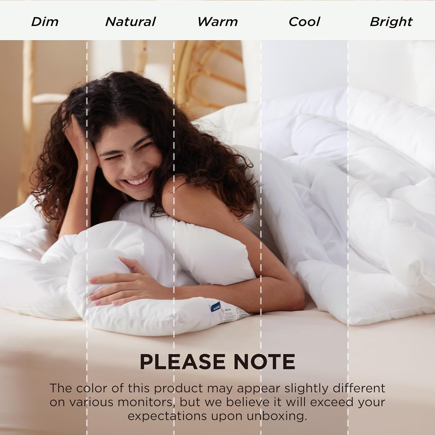 Bedsure Comforter Duvet Insert, Quilted Bedding Blanket, Oeko-TEX - Image 9